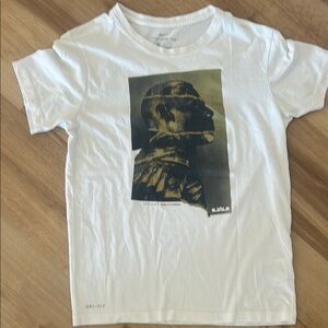 Nike LeBron “battle armor” dri fit tshirt size men’s small EUC.